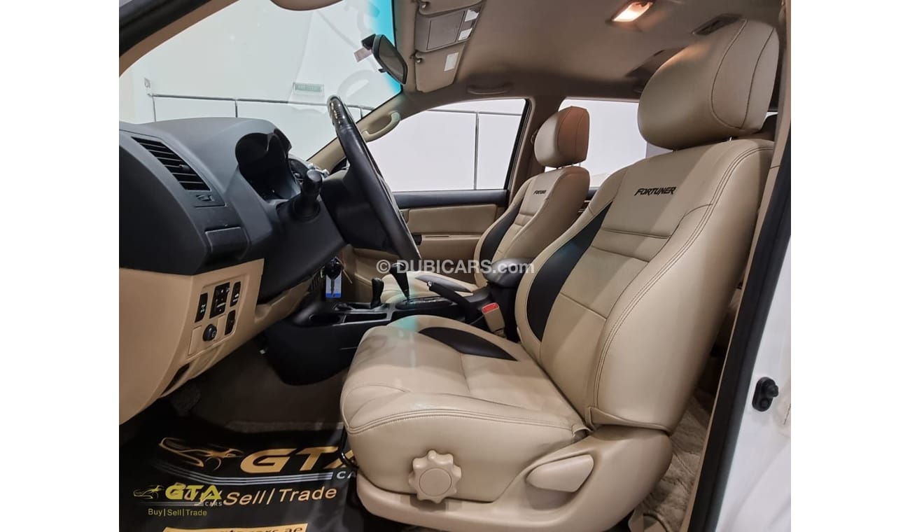 تويوتا فورتونر 2015 Toyota Fortuner 4.0 V6 TRD, Warranty, Service History, Low KMs, GCC