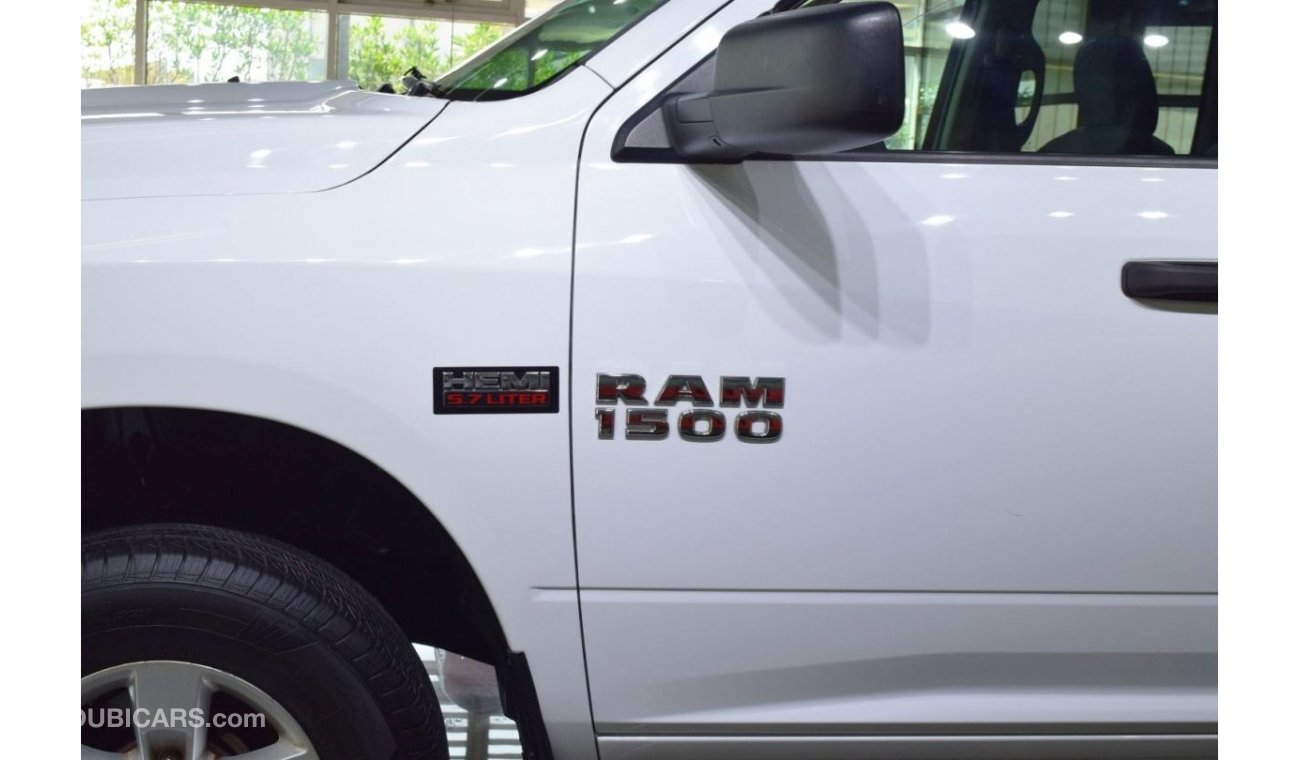 دودج رام Ram 1500 | Hemi 5.7L | GCC Specs | Excellent Condition | Accident Free | Single Owner