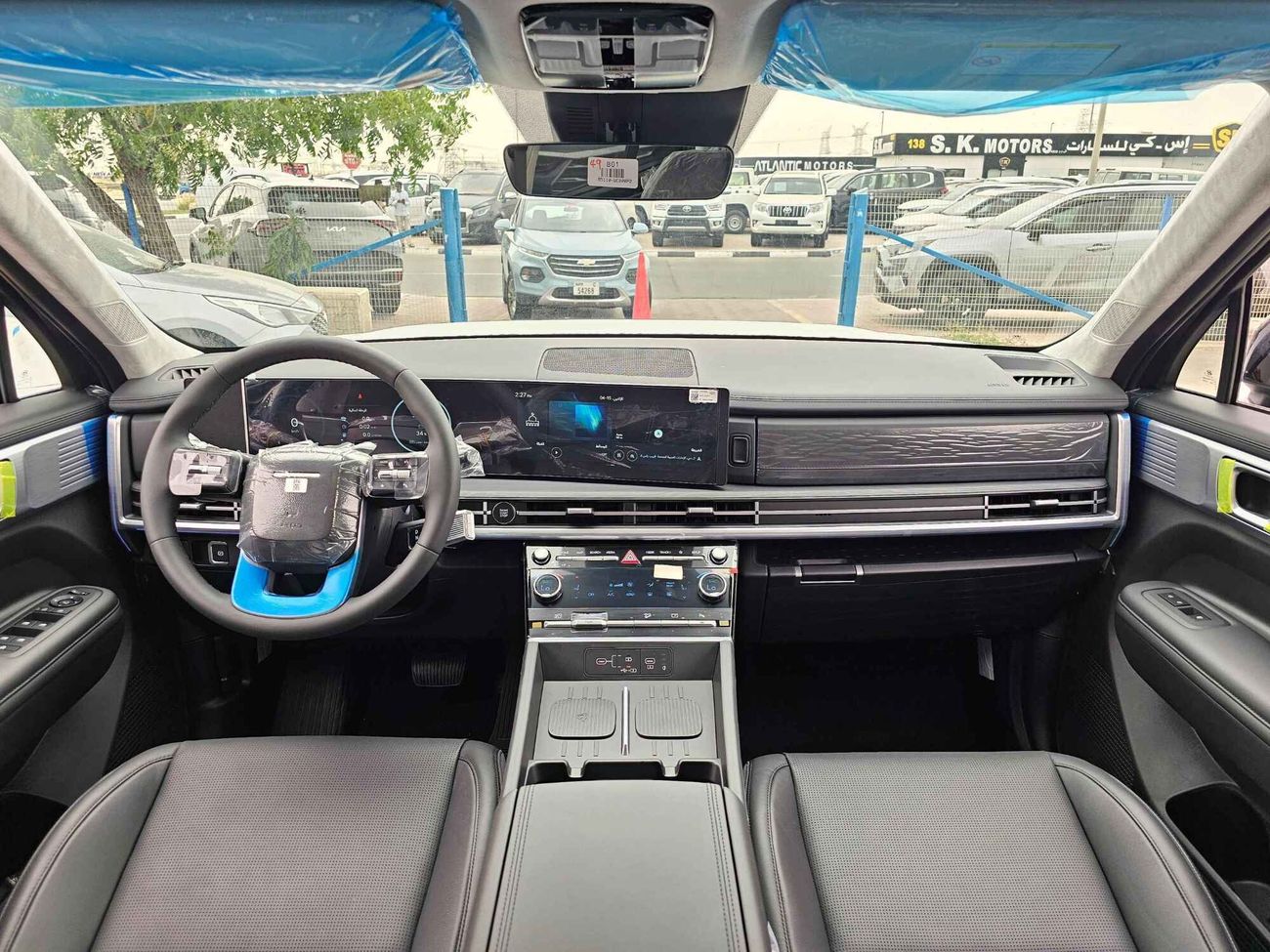 Hyundai Santa Fe LUXURY, NEW SHAPE, 2.5T, SUNROOF, "4" CAMERAS (CODE # 67973)