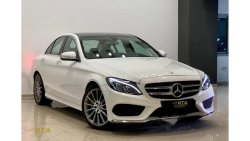 Mercedes-Benz C200 2015 Mercedes C200, Warranty, AMG Exterior, Service History, Low KMs, GCC