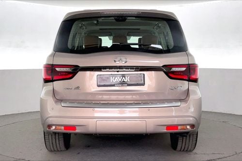 Infiniti QX80 Luxe Sensory ProActive - Black Edition | National Day Celebration | Guaranteed Warranty | 0 Down Pay