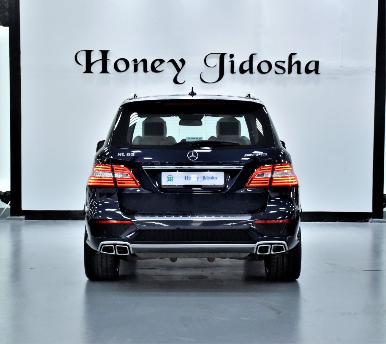 Mercedes-Benz ML 63 AMG EXCELLENT DEAL for our Mercedes Benz ML63 AMG ( 2013 Model ) in Dark Blue Color GCC Specs