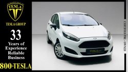 Ford Fiesta / GCC / 2016 / 5 YEARS DEALER WARRANTY AND FREE SERVICE CONTRACT (AL TAYER)/ 304 DHS MONTHLY!