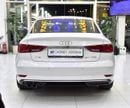 أودي A3 EXCELLENT DEAL for our Audi A3 35TFSi ( 2020 Model ) in White Color GCC Specs
