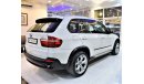 بي أم دبليو X5 ORIGINAL PAINT ( صبغ وكاله ) BMW X5 3.0 SI 2009 Model!! in White Color! GCC Specs