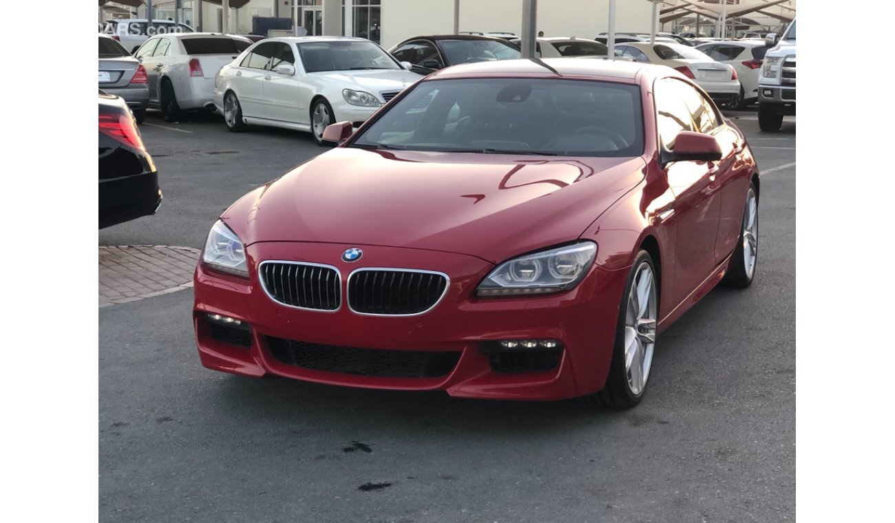 BMW 640i Bmw 640 model 2013 GCC car prefect condition full option low mileage panoramic roof leather seats b