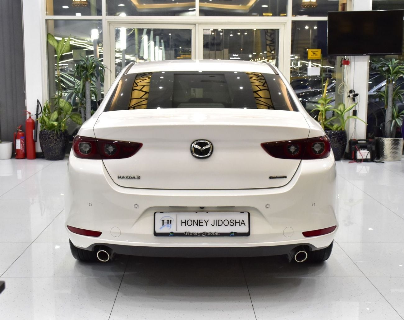 Mazda 3 EXCELLENT DEAL for our Mazda 3 ( 2023 Model ) in White Color GCC Specs