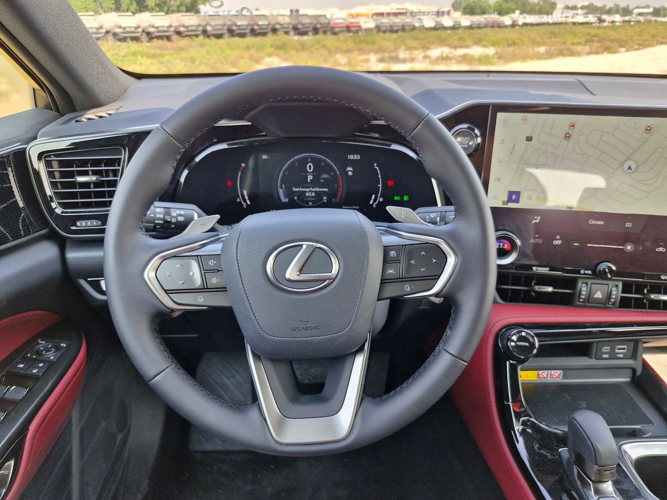 Lexus NX350 Prestige 2025 AWD 2.4L GCC With 360° Camera + Hud 0Km (Export Only)