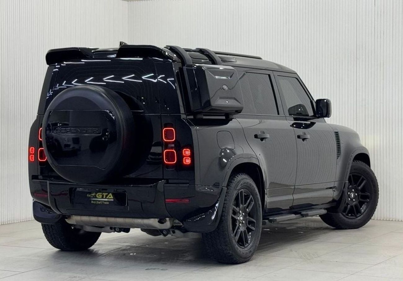 لاند روفر ديفندر 110 S P300 2.0L 2021 Land Rover Defender P300 S 110, Feb 2026 Land Rover Warranty, GCC