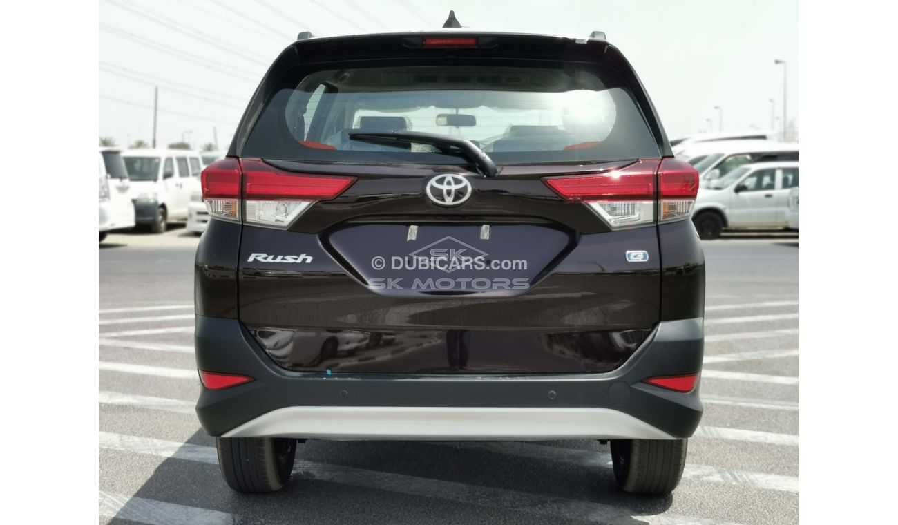 Toyota Rush 1.5L, 17" Rims, Front & Rear A/C, Fabric Seats, Parking Sensor Rear, Xenon Headlight (CODE # TRGC05)