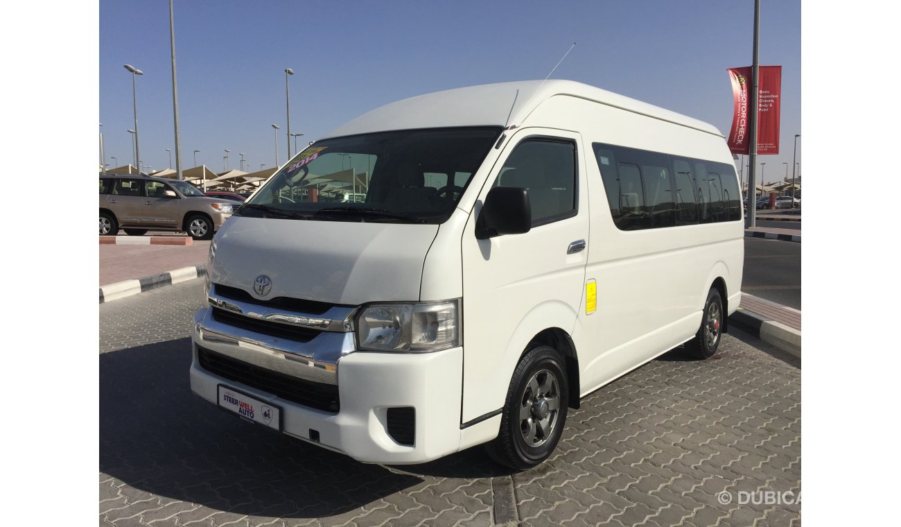 Toyota Hiace GL HI ROOF 15 SEATER PASSENGER BUS GCC