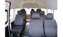 Toyota Hiace GL - High Roof LWB 2018 | HIACE Hi-Roof | 13 Seater - High Back | Manual/T | Passenger Van | GCC | V