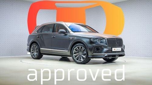 Bentley Bentayga Speed W12 | AED 11,724 PM | Warranty June-2026 | GCC