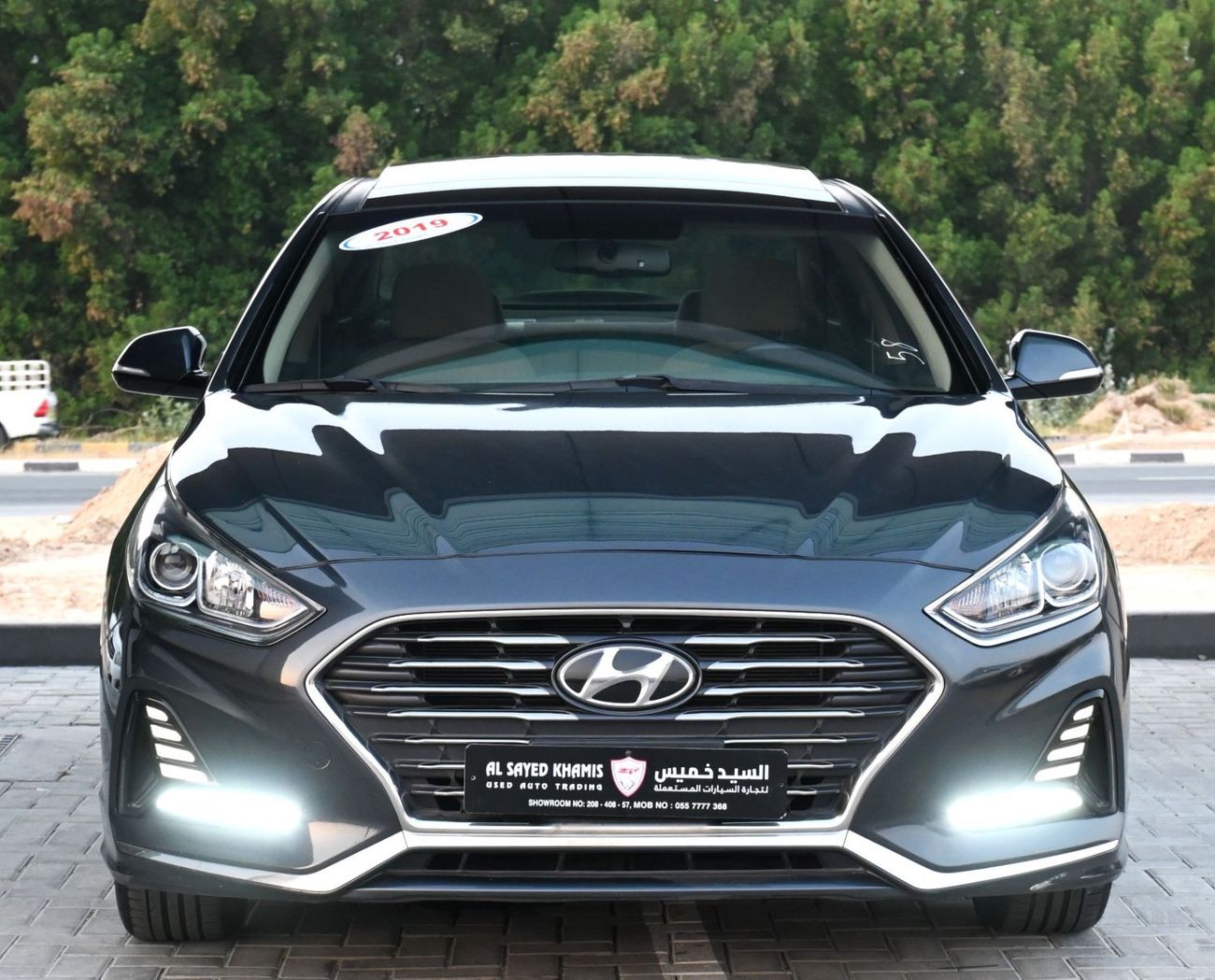 Hyundai Sonata Limited Hyundai Sonata 2019 GCC mid-range in excellent condition, inside and out
