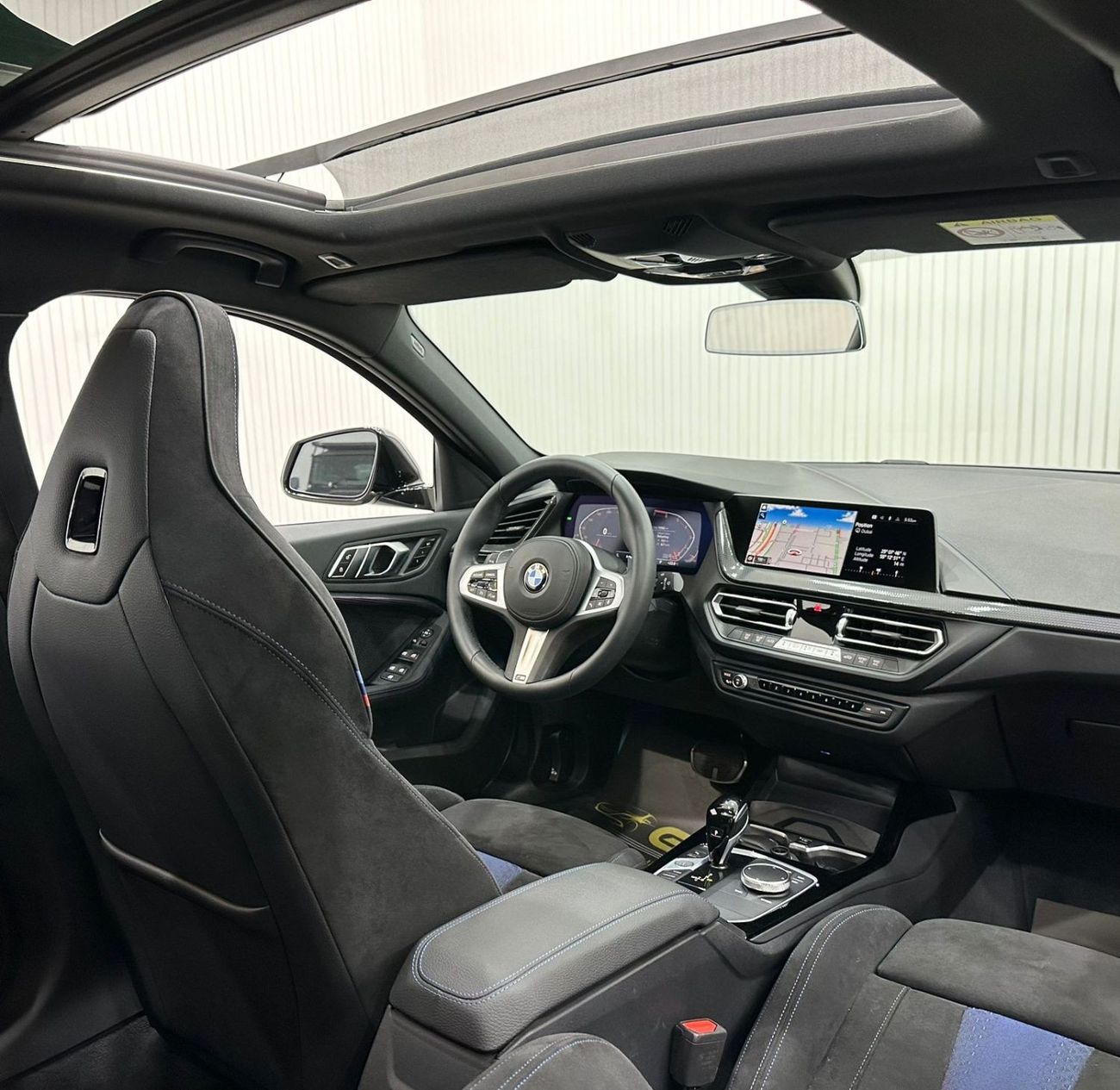 BMW 120i 2022 BMW 120i M-Sport, August 2027 BMW Warranty + Service Pack, Very Low Kms, GCC