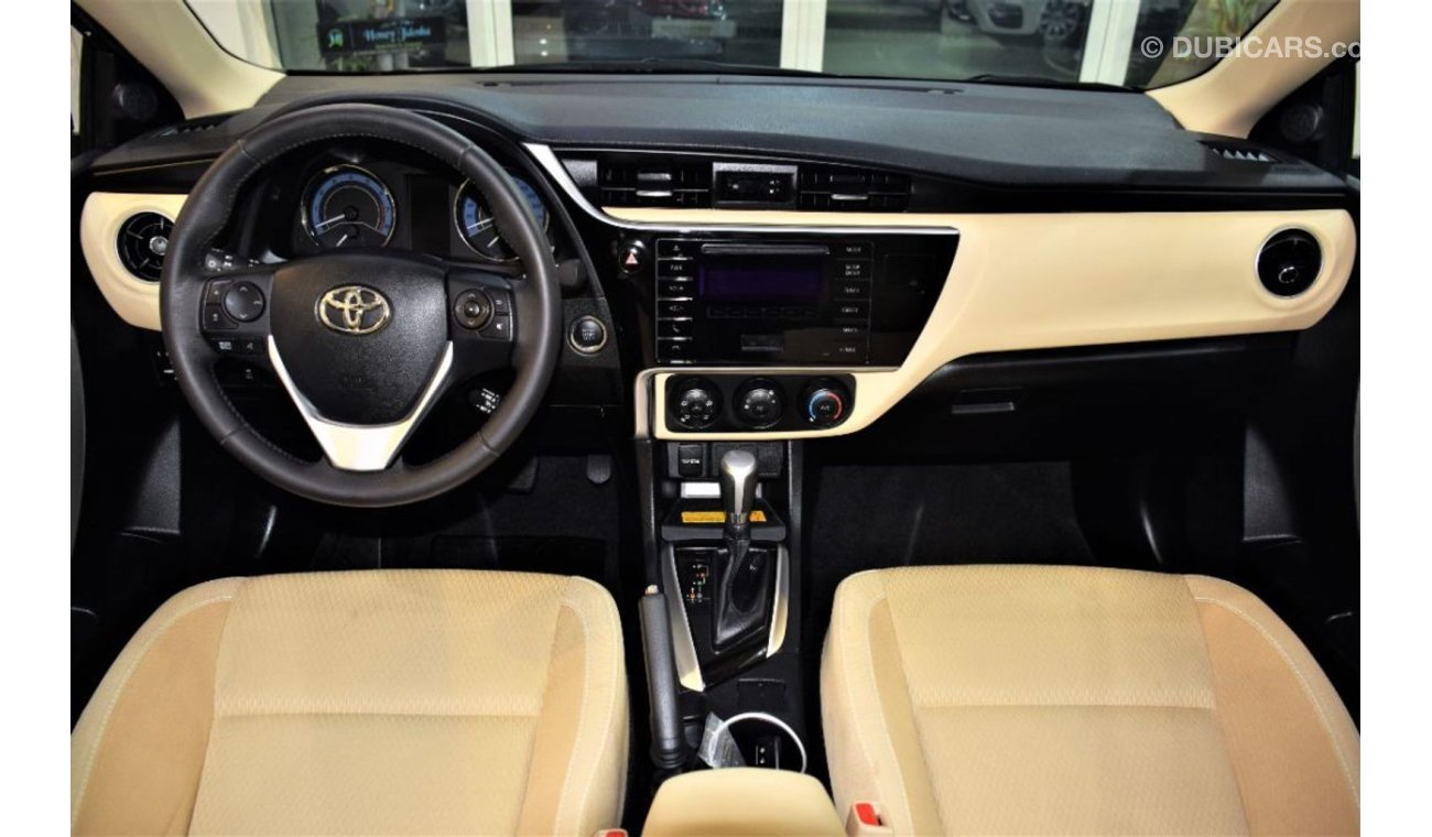 Toyota Corolla AGENCY WARRANTY SERVICE CONTRACT ( Toyota Corolla 1.6 Limited 2019 Model Grey Color GCC Specs )