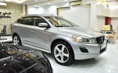 Volvo XC60 EXCELLENT DEAL for our Volvo T6 AWD R-Design ( 2010 Model ) in Silver Color GCC Specs