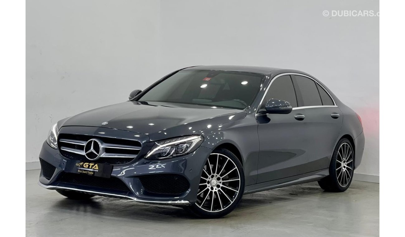 Mercedes-Benz C200 Std 2016 Mercedes C 200, Warranty, GCC