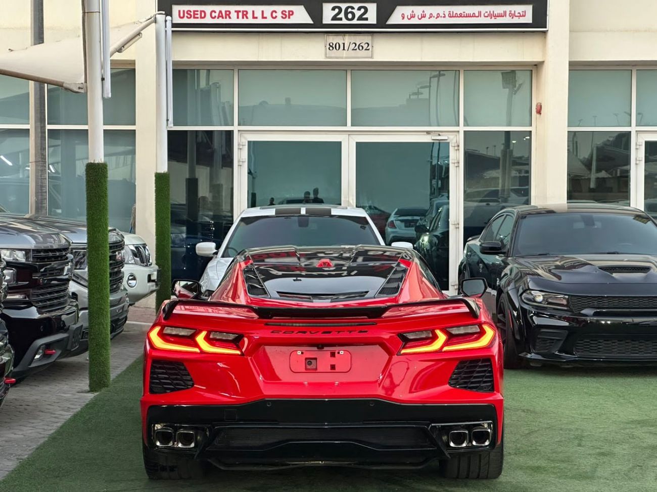 Chevrolet Corvette CHEVROLET CORVETTE C8 Z51 2LT  GCC 2020 FULL OPTION ORIGINAL PAINT  FULL SERVICE HISTORY