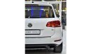 Volkswagen Touareg EXCELLENT DEAL for our Volkswagen Touareg ( 2014 Model ) in White Color GCC Specs