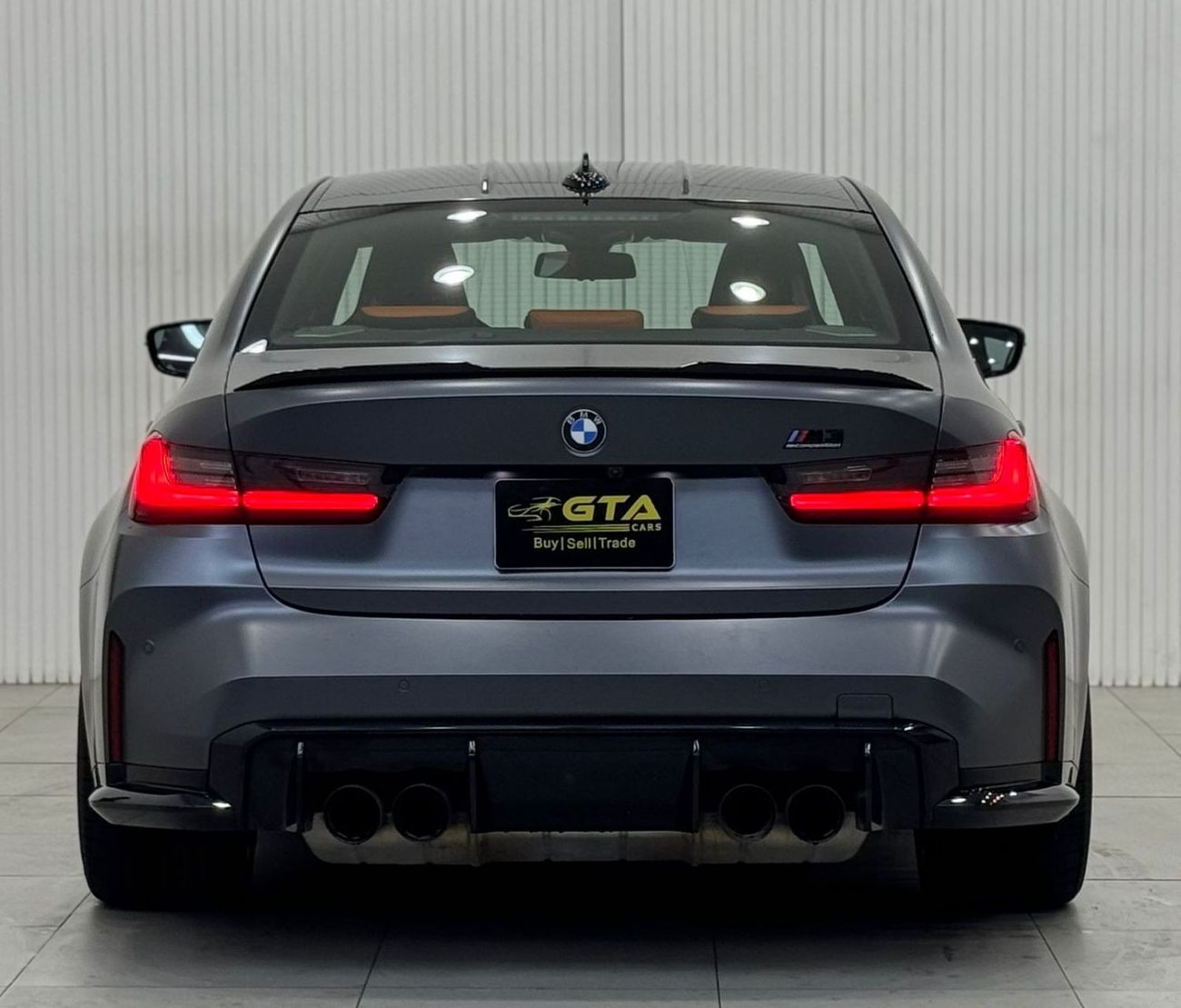 بي أم دبليو M3 Competition 3.0L 2021 BMW M3 Competition, Warranty, Service History, Carbon Fiber Package, Full Opti