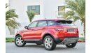 Land Rover Range Rover Evoque Exceptional Condition - AED 1,645 Per Month ONLY -  0% Downpayment