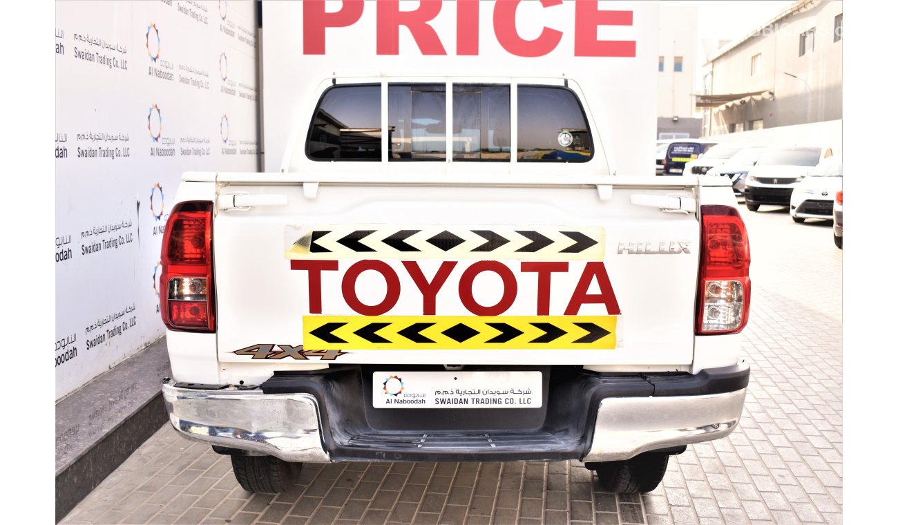 Toyota Hilux AED 1762 PM | 2.7L GLS 4WD GCC WARRANTY