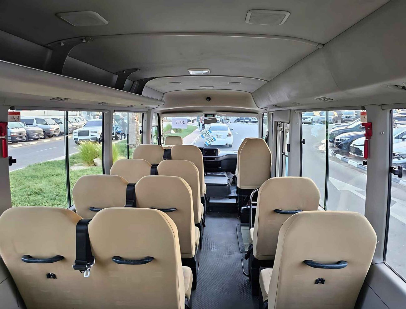 Toyota Coaster DIESEL/ V6 1HZ ENGINE/ 23 SEATER/ LOW MILEAGE/ LOT# 6001217