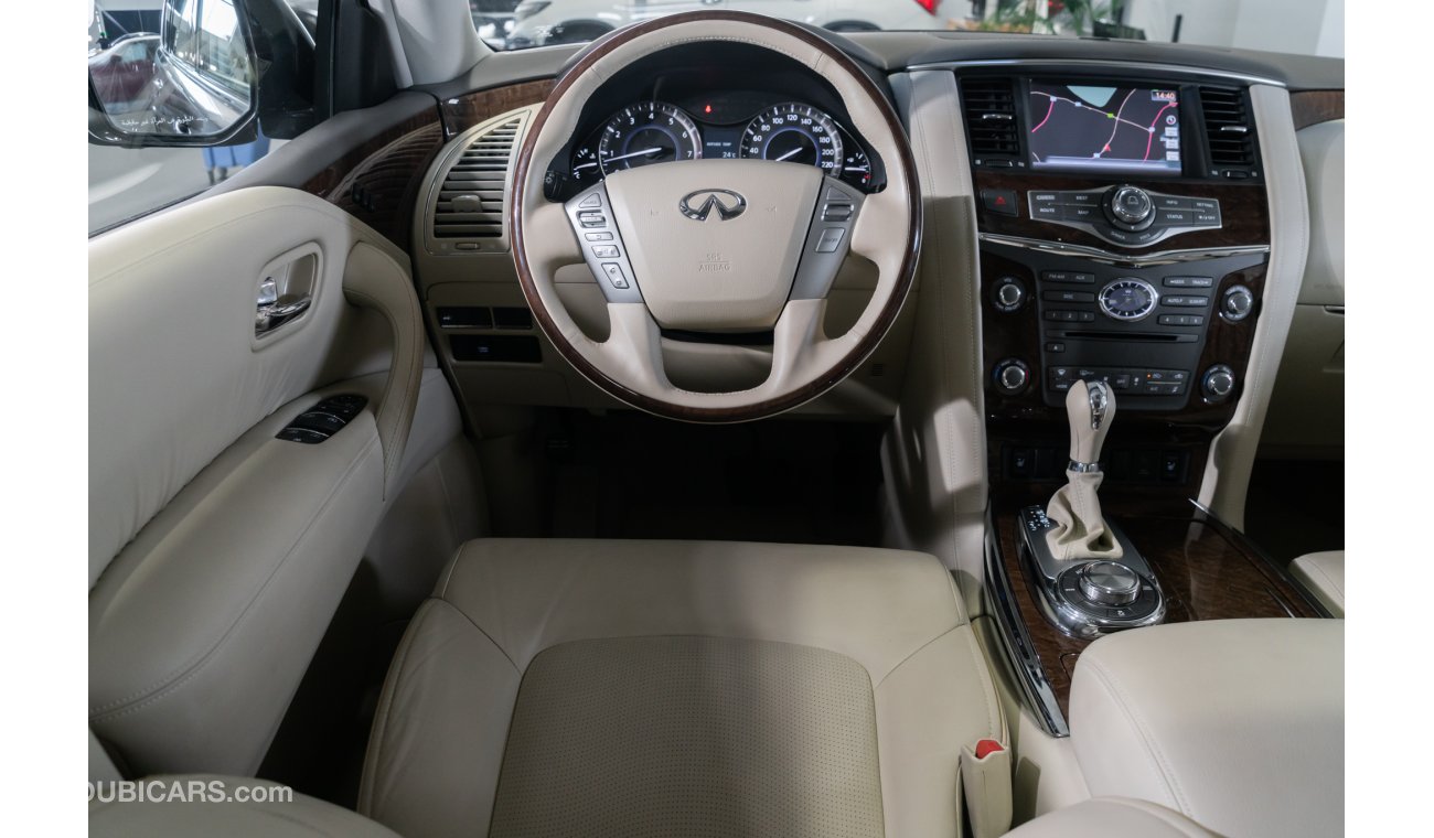 إنفينيتي QX80 2016 Infiniti QX80 / Full Option Seven-Seater / Full Infiniti Service History & Infiniti Warranty Re