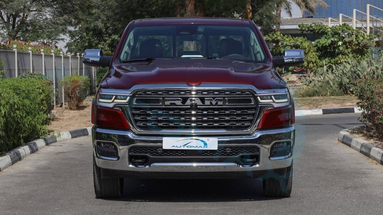 رام 1500 (For Export , НА ЭКСПОРТ) Limited Longhorn Crew Cab Hurricane H.O 3.0TT 2026 GCC Без пробега