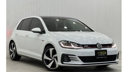 فولكس واجن جولف GTI P1 2019 Volkswagen Golf GTI, October 2024 VW Warranty + Service Contract, Low Kms, GCC