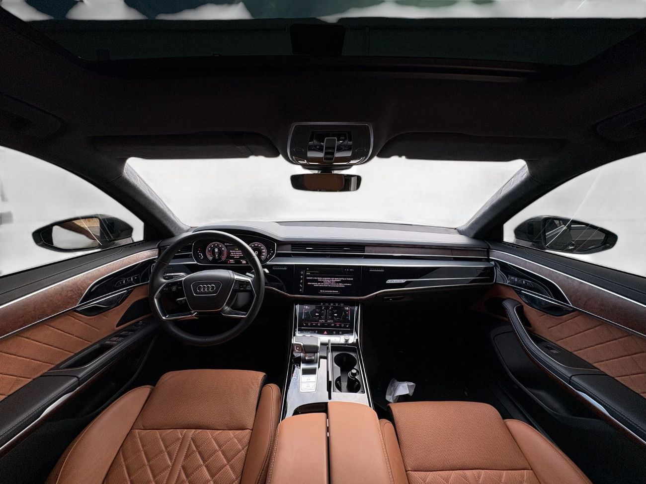 Audi A8 L 60 TFSI quattro 4.0L (454 HP) AED 6,400 P/M | 2024 | 5-Year Agency Warranty | Full Service History