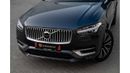 Volvo XC90 B6 Inscription Inscription | 3,917 P.M  | 0% Downpayment | Agency History!
