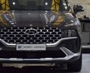 هيونداي سانتا في EXCELLENT DEAL for our Hyundai SantaFe 3.5L ( 2023 Model ) in Grey / Brown Color GCC Specs