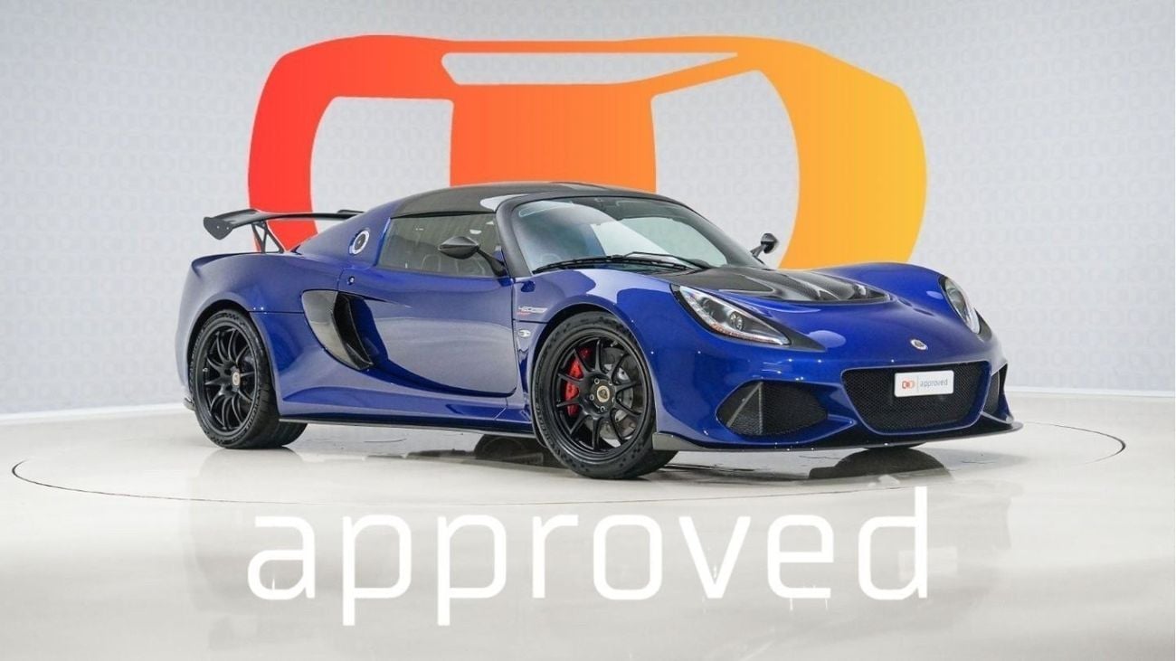 Lotus Exige 420 Sport Final Edition - Warranty until March 2025 - Approved Prepared Vehicle