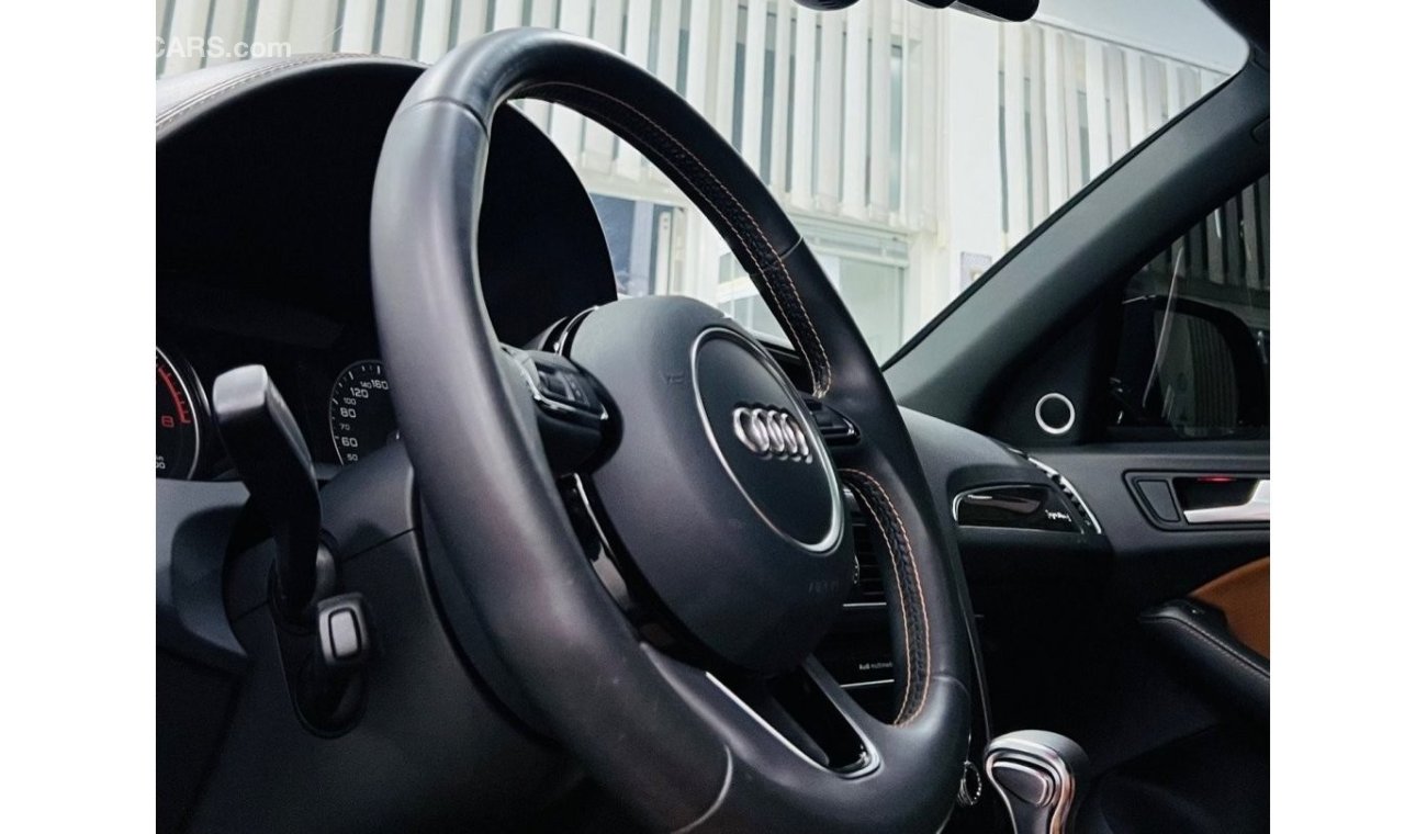 Audi Q5 S-Line GCC .. FSH .. V6 .. S line .. Perfect Condition .. Top Range .