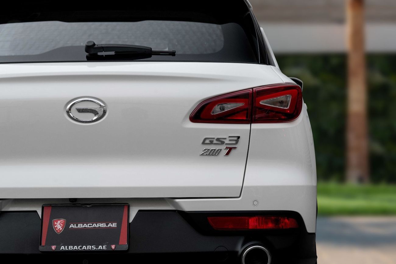 جي إي سي GS3 GB | 1,175 P.M  | 0% Downpayment | GAC GS3 2024 | LOW MILEAGE!