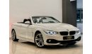 بي أم دبليو 420 2015 BMW 420i Sport, Full Service History, Warranty, GCC