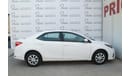 Toyota Corolla 1.6L SE 2015 MODEL WITH CRUISE CONTROL SENSOR