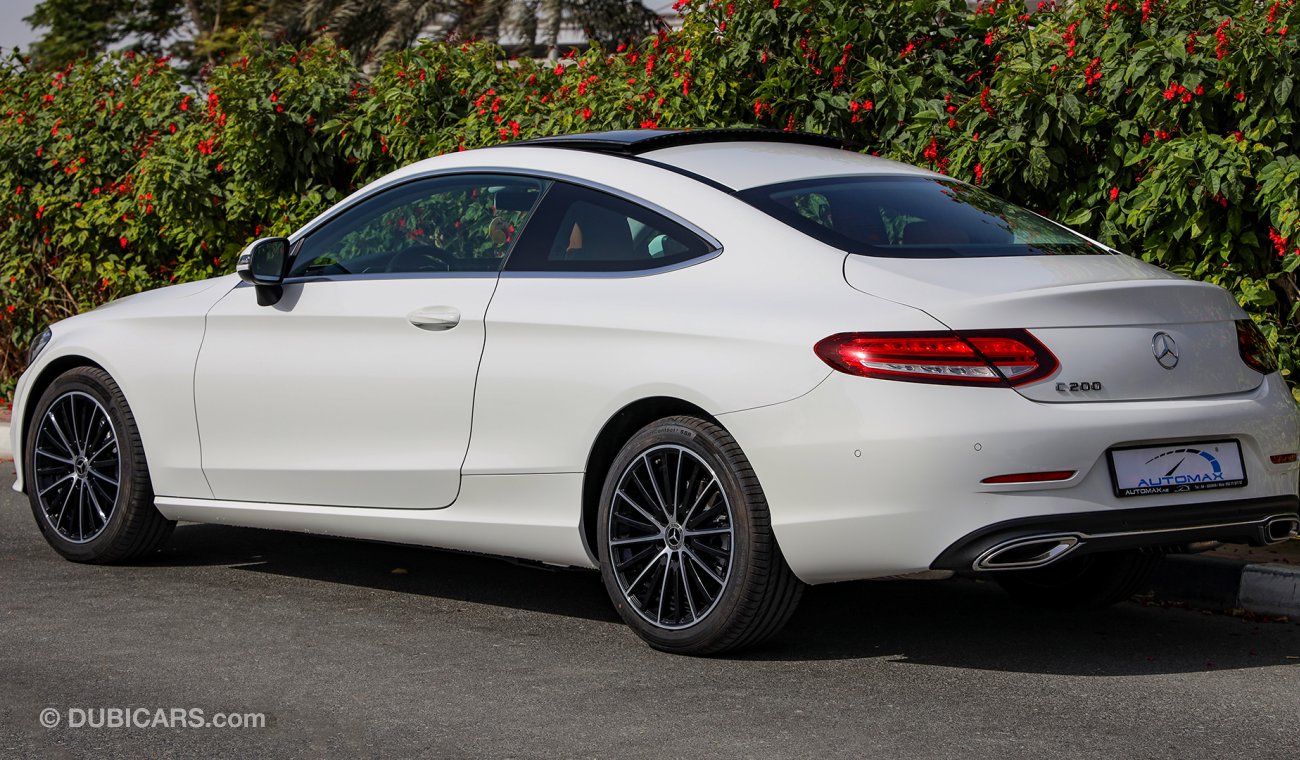 Mercedes-Benz C 200 Coupe 2020 0km W/3 Yrs or 100K km Warranty @ Official dealer.