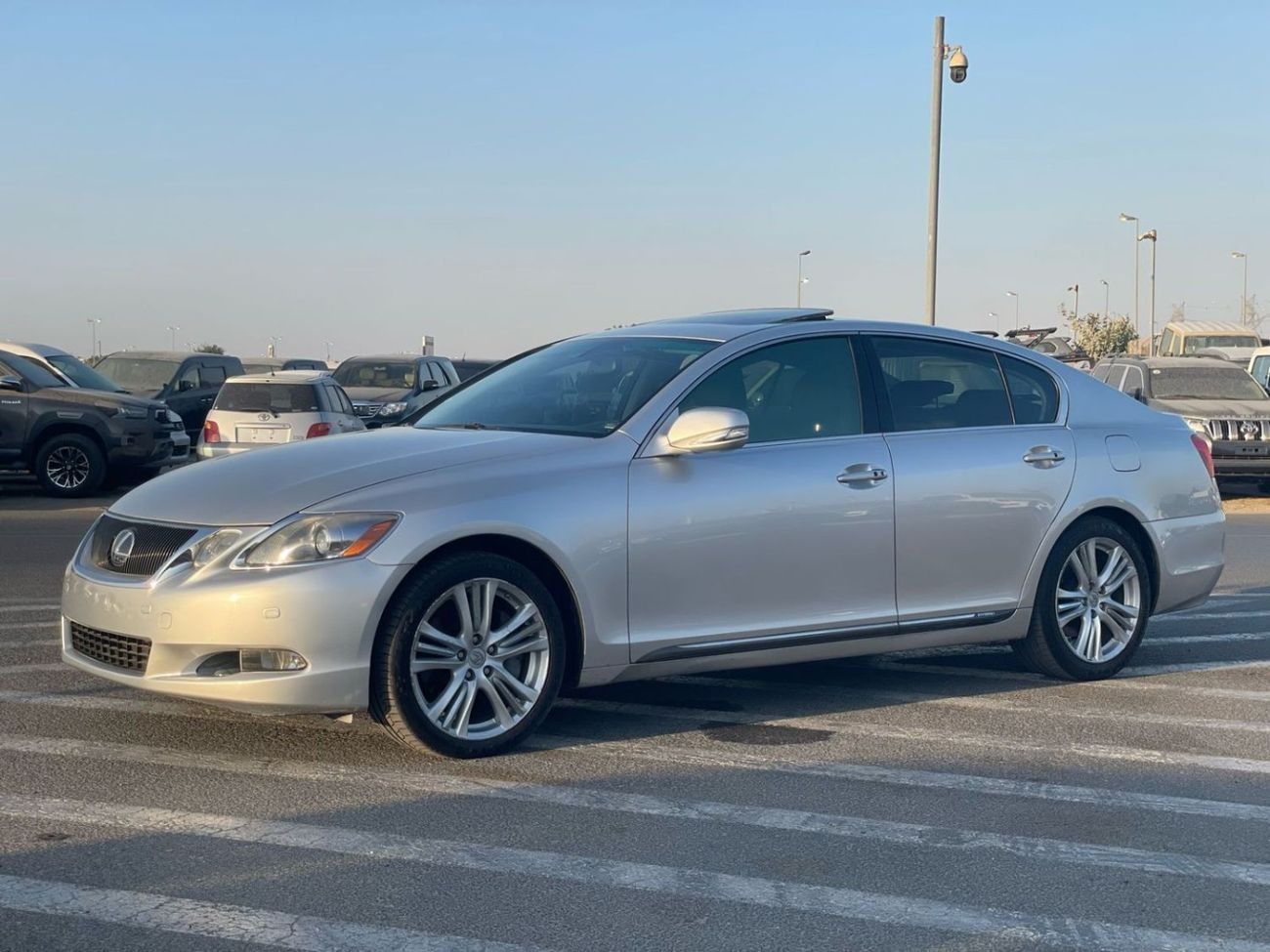 لكزس GS 450 2009 Lexus GS450h Hybrid Platinum Full Option - Fresh Imported From Japan - 3.5L V6 -