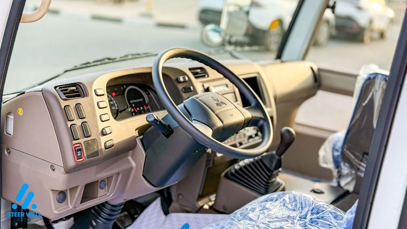 Mitsubishi Rosa 2026 - 30 Seater Bus | 4.2L Diesel | ABS | GCC Specs | Brand New | Export Ready | White