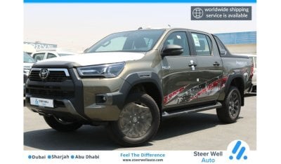 تويوتا هيلوكس 2022 | ADVENTURE 2.8 L D/C DSL FULL OPTION 360 CAMERA WITH GCC SPECS EXPORT ONLY