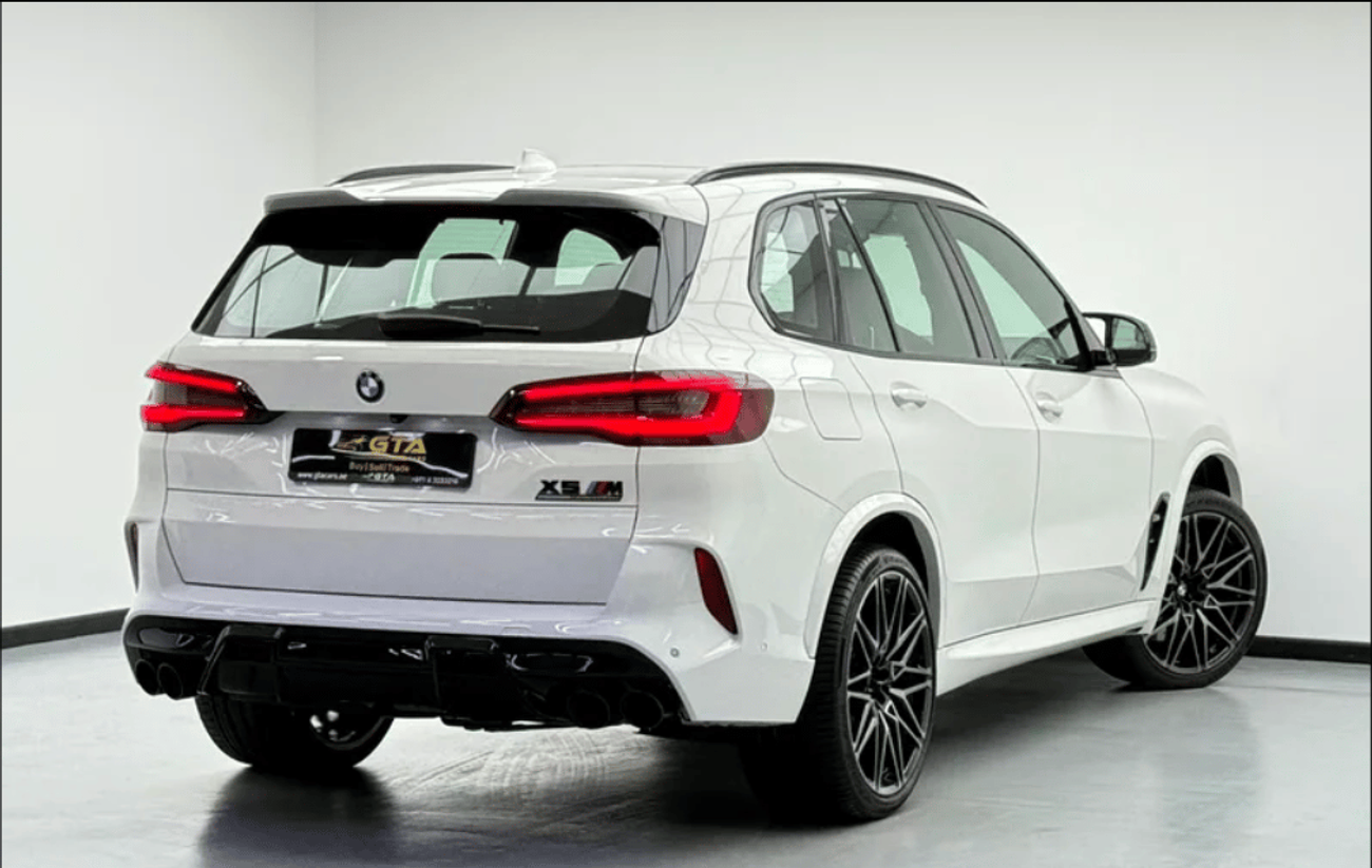 بي أم دبليو X5 M 2021 BMW X5M Competition, 2028 BMW Service Pack, Full BMW Service History, Fully Loaded, GCC