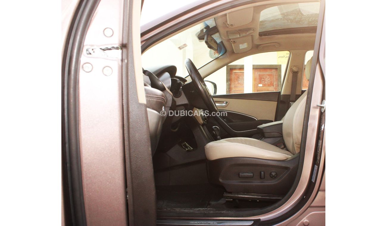 هيونداي سانتا في GLS اعلى هيونداي سنتافي 2014 خليجي فل ابشن بحالة ممتازة