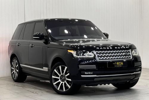 لاند روفر رينج روفر 2017 Range Rover Vogue SE Supercharged, Warranty, Full Range Rover Service History, Full Option, GCC
