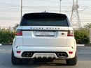 Land Rover Range Rover Sport RANGE ROVER SVR MODEL 2018 KILOMETERS 78000 GCC Counter service at Al Tayer Agency until 2028
