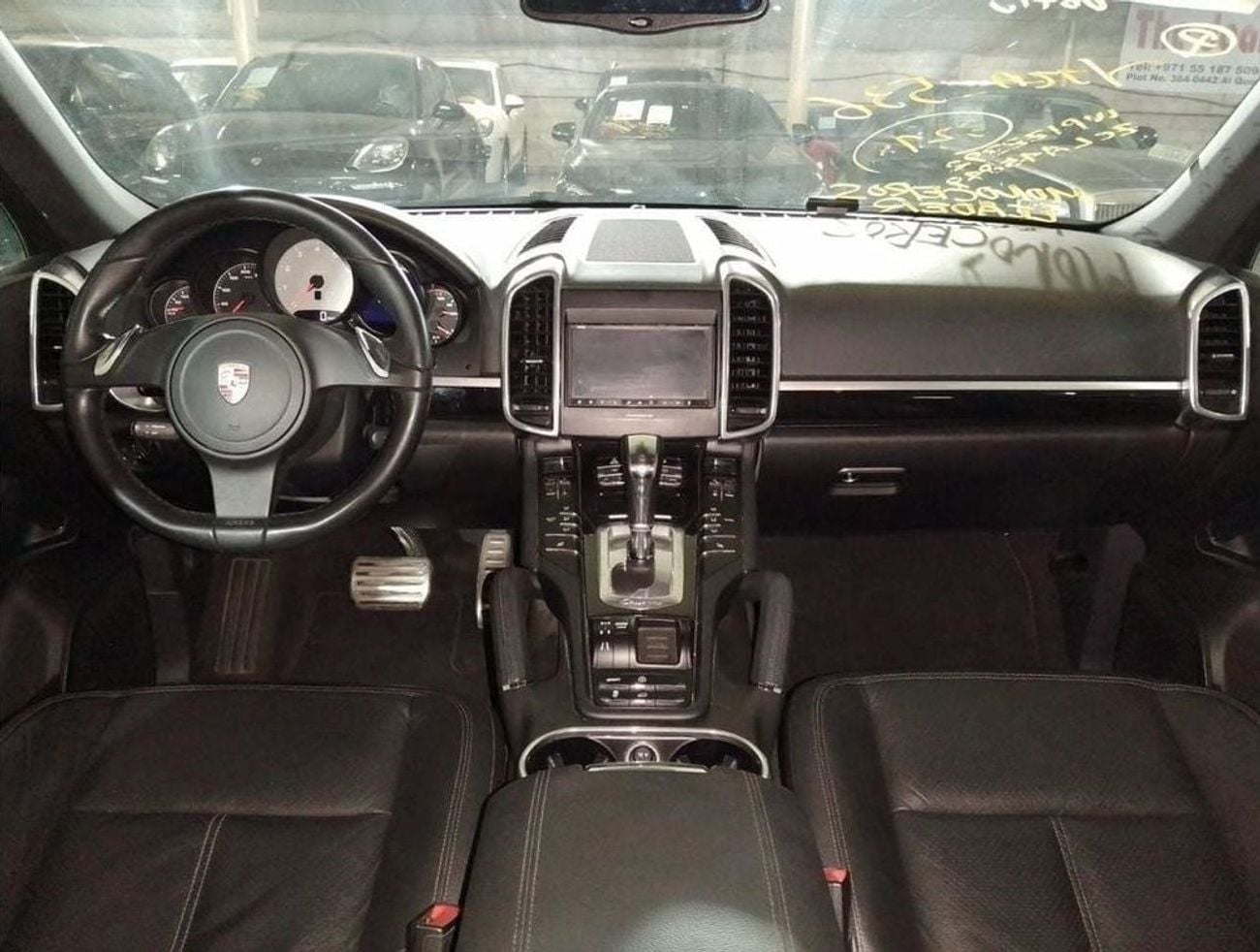 Porsche Cayenne S 4.8L PORSCHE CAYENNE S 2012 4.8L | BLACK LEATHER SEATS | KEYLESS START | POWER SEATS | SEAT HEATER