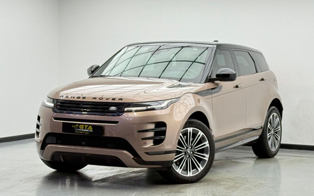 لاند روفر رانج روفر إيفوك Dynamic SE P200 2.0L 2024 Range Rover Evoque P200 Dynamic SE, 2029 RR Warranty + Service Pack, Very