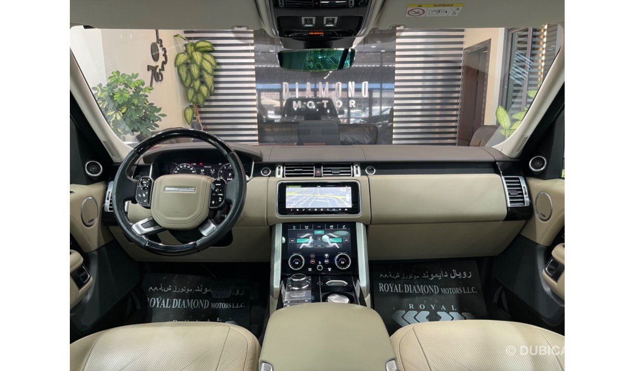 لاند روفر رانج روفر فوج HSE Range Rover Vouge HSE GCC 2019 under warranty and service contract from agency